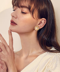 Wrangler Sunflower Sparkle Stud Earrings