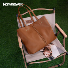 Montana West Tote Bag Soft Leather Shoulder Purses for Women