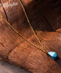 Wrangler Gold Plated Minimalist Pendant Jewelry Sets