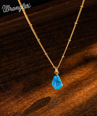 Wrangler Gold Plated Minimalist Pendant Jewelry Sets