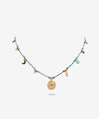 Wrangler Western Rope Charm Necklace