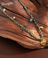 Wrangler Western Rope Charm Necklace