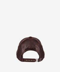 Montana West Cowboy Mesh Back Hat in brown- men's mesh back hats