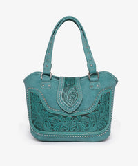 Montana West Tooling Studded Concealed Carry Handbag