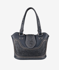 Montana West Tooling Studded Concealed Carry Handbag