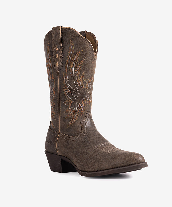 Women’s Vintage Amber Full-Grain Leather Boots