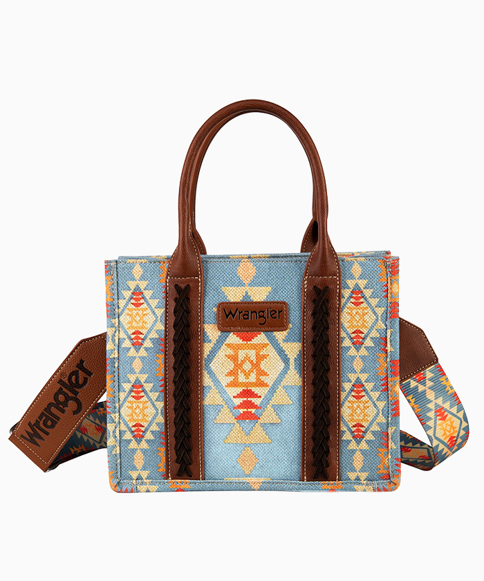 Wrangler Aztec Tote Bag Set - Montana West World