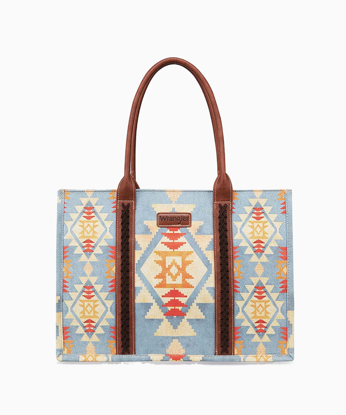 Wrangler Aztec Tote Bag Set - Montana West World