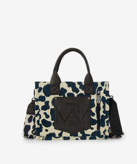 Wrangler All-over Leopard Print Tote Bag Black