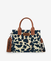 Wrangler All-over Leopard Print Tote Bag Brown