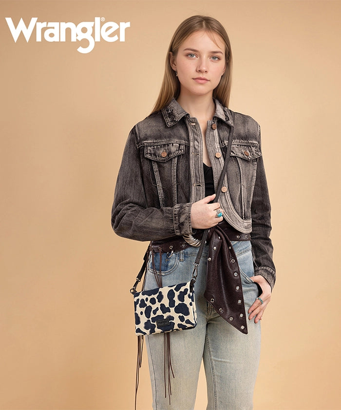 Wrangler All-over Leopard Print Wallet