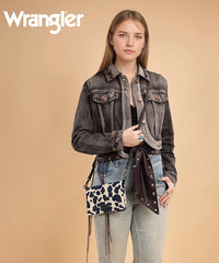 Wrangler All-over Leopard Print Wallet