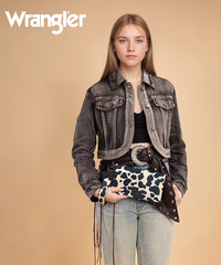 Wrangler All-over Leopard Print Wallet