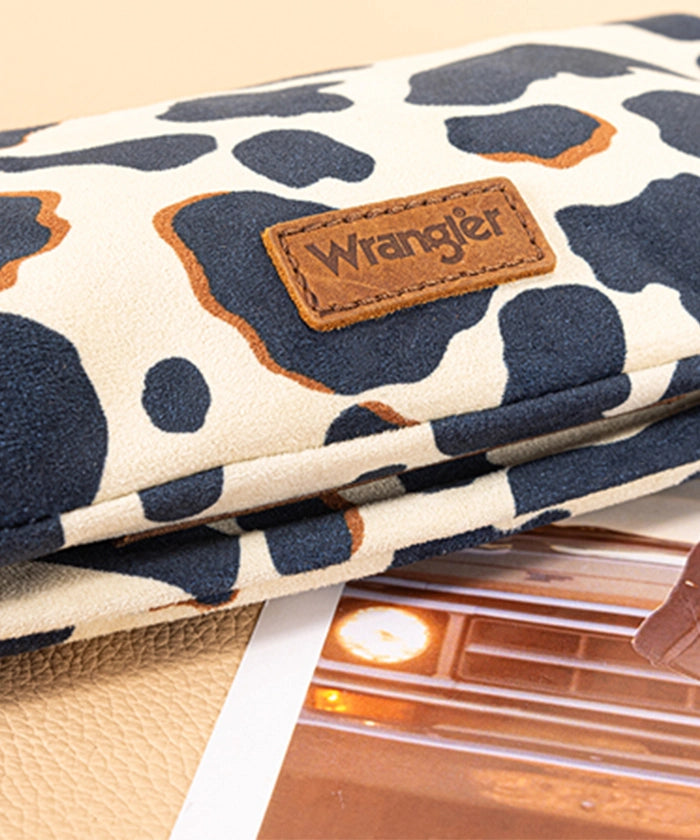 Wrangler All-over Leopard Print Wallet