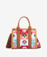 Wrangler_Aztec_Sherpa_Trim_Crossbody_Purse_Brown