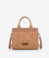 Wrangler_Boot_Scroll_Crossbody_Purse_Khaki