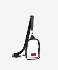 Wrangler Clear Sling Bag Black