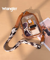 Wrangler Clear Sling Bag Cow-Brown