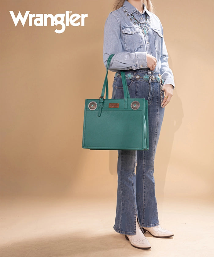 Wrangler_Concho_Carry_All_Shoulder_Bag_Turquoise