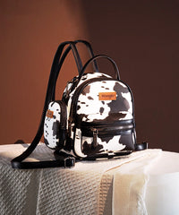 Wrangler_Cow_print_Backpack_Black