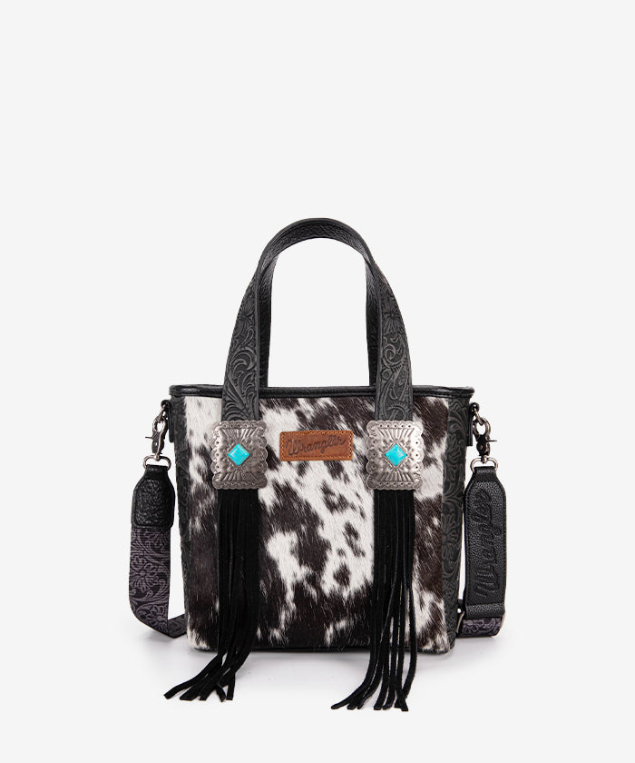 Wrangler_Cowhide_Fringe_Concealed_Carry_Purse_Black