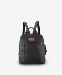 Wrangler Dome Zippered Backpack Black
