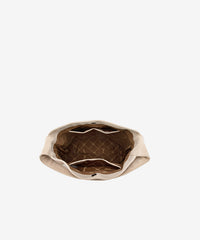 Wrangler Fringe Studded Hobo Bag Beige