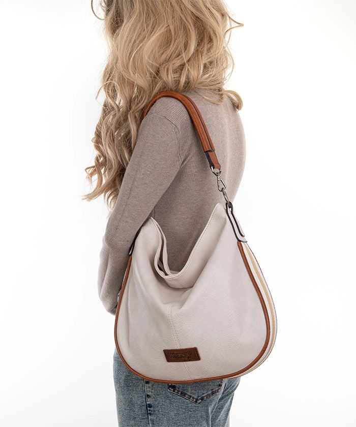 Wrangler Hobo Crossbody Bag Beige Brown