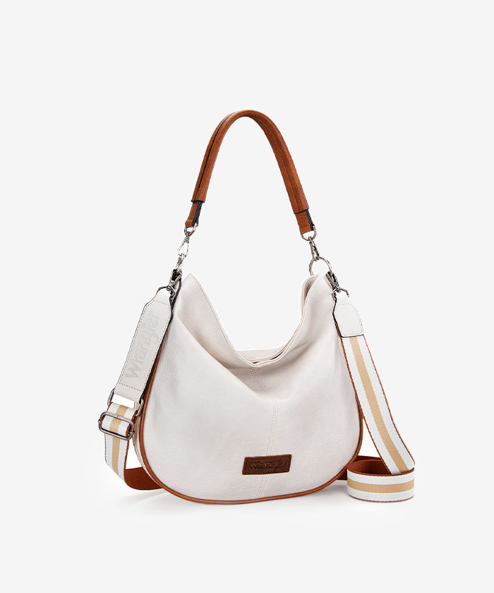 Wrangler Hobo Crossbody Bag Beige Brown