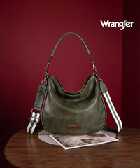 Wrangler Hobo Crossbody Bag Dark Green