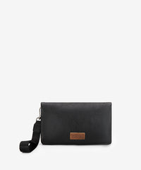 Wrangler Leather Printed Wristlet Black