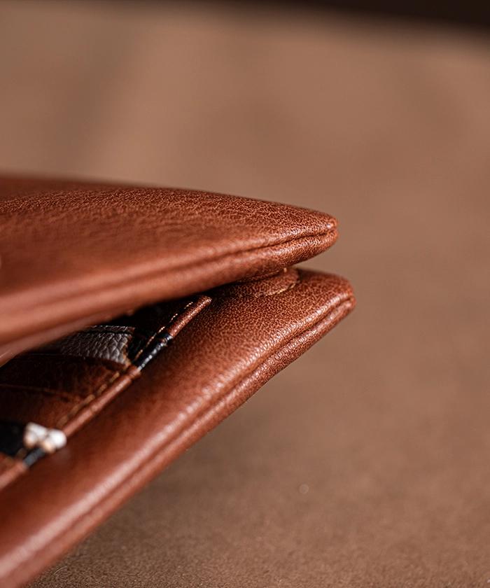 Wrangler Leather Printed Wristlet  Brown