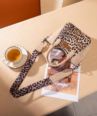 Wrangler Leopard Print Tote Bag Tan