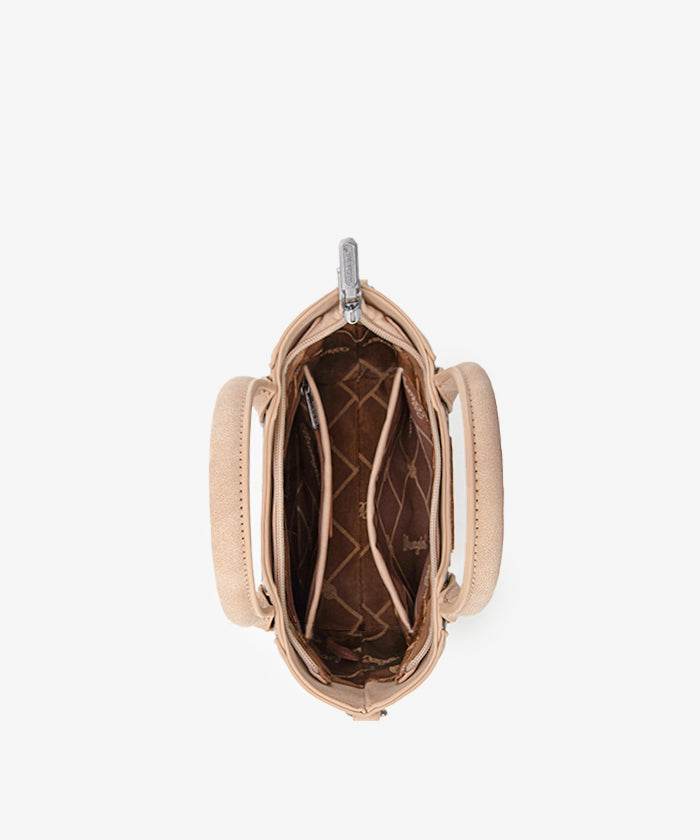 Wrangler Leopard Print Tote Bag Tan