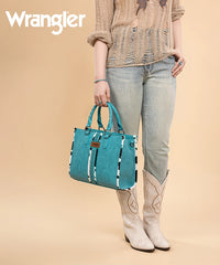Wrangler_Print_Whipstitch_Concealed_Carry_Tote_Bag_Turquoise