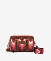 Wrangler_Southwestern_Pattern_Dual_Sided_Print_Crossbody_Purse_Dark Pink