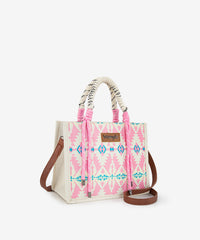 Wrangler Southwestern Print Crossbody Bag Light Pink