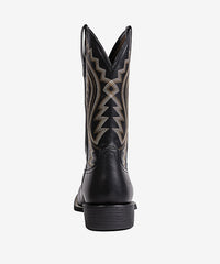 Men’s Black Rider Totem Embroidered Boots