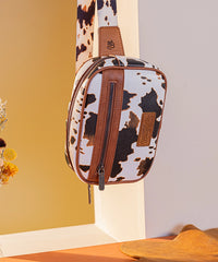 Wrangler Cow Print Belt Bag - Montana West World