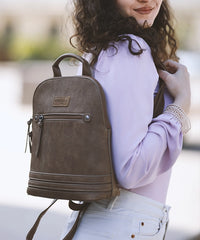 Wrangler Dome Zippered Backpack