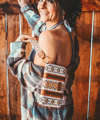 Wrangler Aztec Dual-Sided Print Wallet