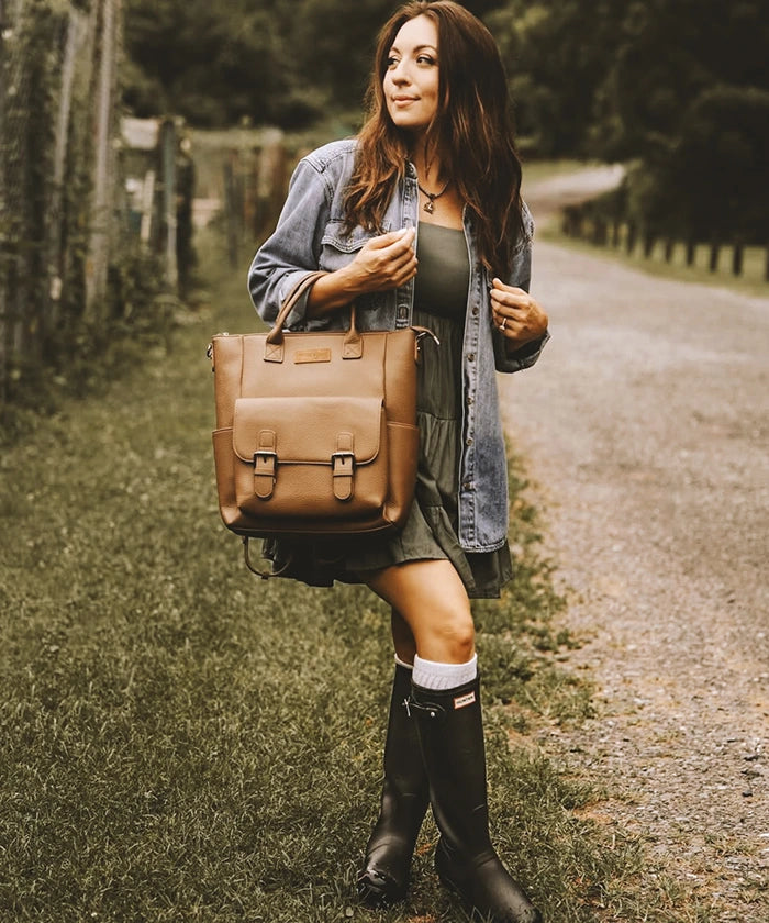 Wrangler Convertible Grain Backpack-Country Glam Outfits