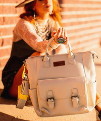 Wrangler Convertible Grain Backpack-Country Glam Outfits