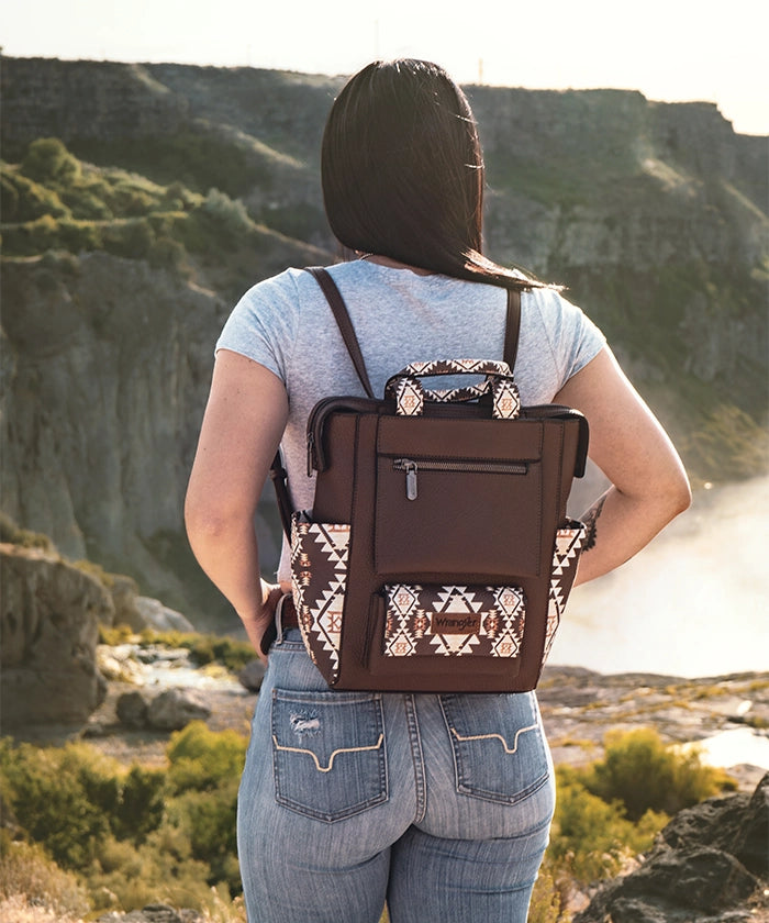 Wrangler Aztec Backpack-Country Glam Outfits