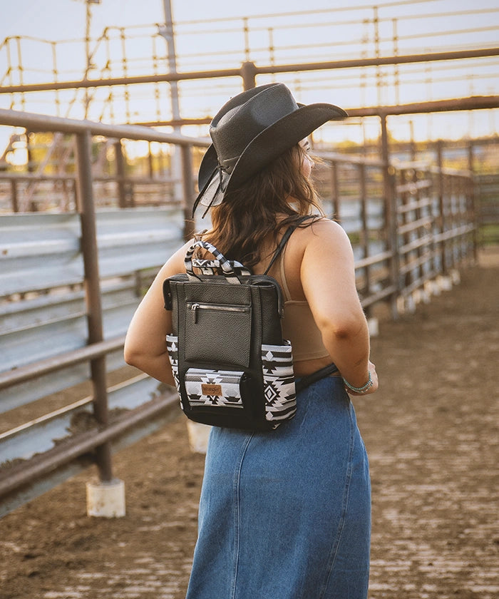 Wrangler Aztec Backpack-Country Glam Outfits
