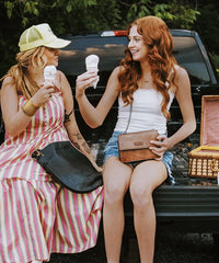 Wrangler Full-Grain Leather Flap Crossbody