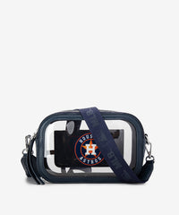 MLB Houston Astros Clear Crossbody Bag
