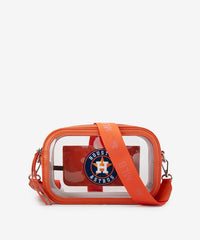 MLB Houston Astros Clear Crossbody Bag