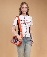 MLB Houston Astros Clear Crossbody Bag