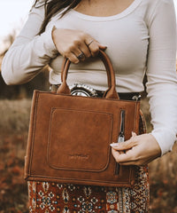 Trinity Ranch Hair-on Cowhide Concealed Carry Bag
